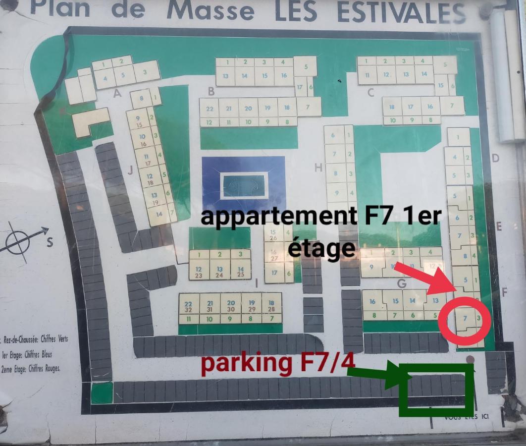 Résidence les Estivales Agde Esterno foto